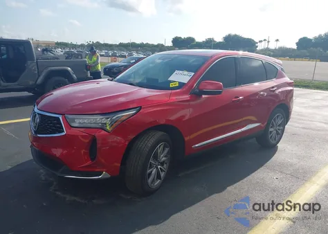2023 Acura Rdx Technology Package from USA, damaged, VIN 5J8TC1H56PL003425